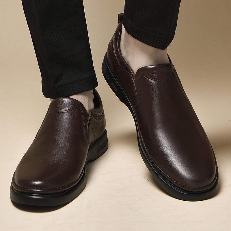 Роскошные брендовые мужские повседневные туфли из натуральной кожи, модные удобные мужские деловые туфли, высококачественная мужская обувь для вождения