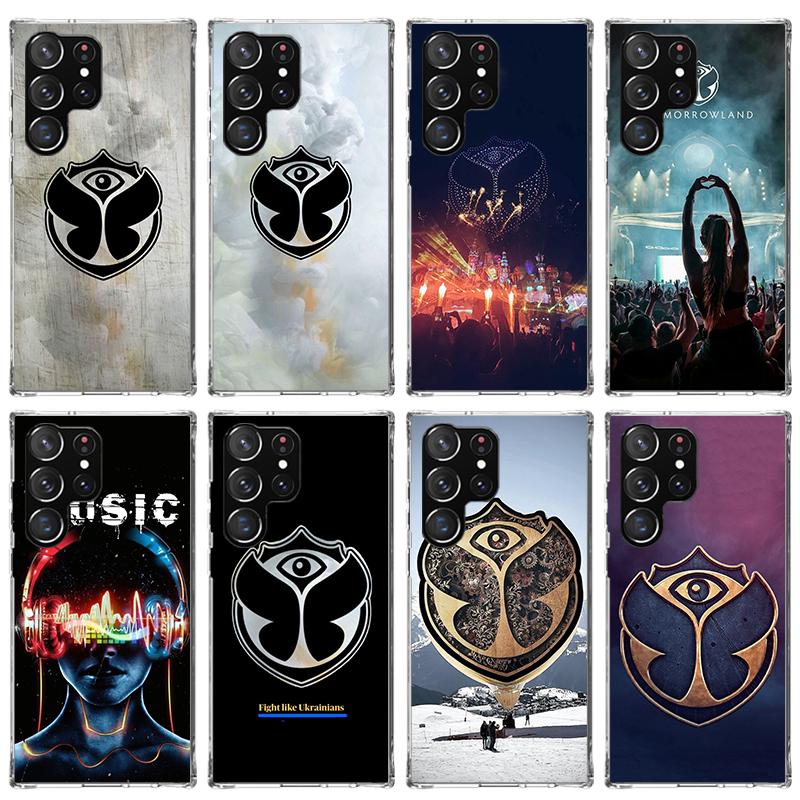 Music Festival Tomorrowlands Phone Case For Samsung Galaxy S23 S24 S25 Edge S26 Ultra S22 + S21 Plus S20 FE Cover Silicone Print