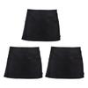 Half Apron Professional Kitchen Staff Stain Resistant with 3 Pocket Waist Apron For Cooking Serving