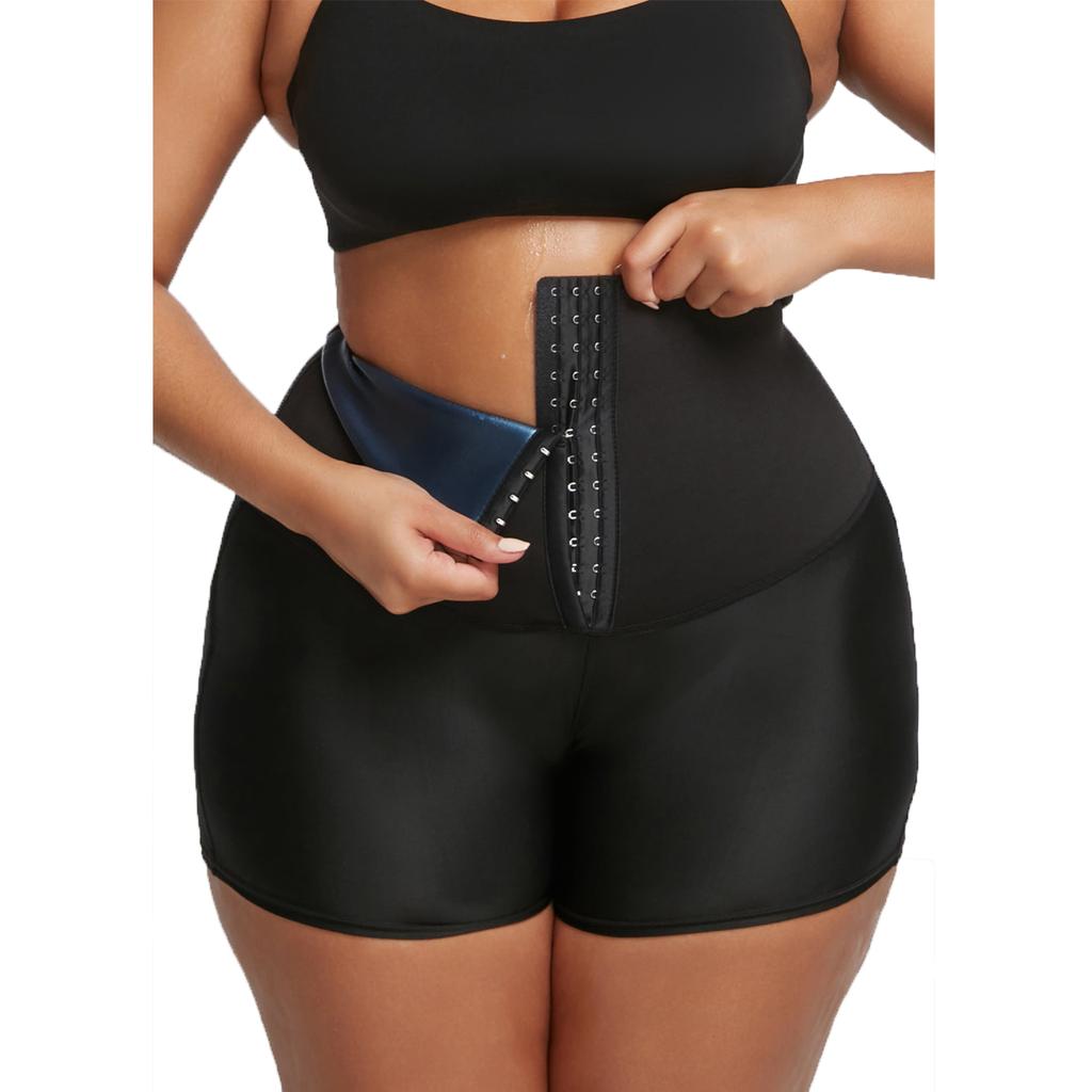 Sweat Shapewear Shorts Pants Thigh Slim Suit Waist Trainer Control Leggings Pants Compression Shaperwear Tummy Control Tights