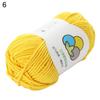 Мягкая толстая пряжа для вязания крючком Puntos, хлопчатобумажная нить, швейная машина DIY, линия плетения