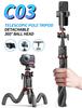 C03 Многофункциональный Осьминог Штатив Селфи-палка для Телефона и Камер GoPro