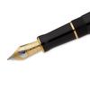 Parker Fountain Pen M Medium Duofold International Black GT S1110143 Official Import