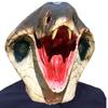 Party Cobra Costume Realistic Cobra Head Masque Halloween Latex Animal Snake Masque Cosplay Carnival Party Supplies