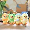 1 шт. детский подарок милый раздражающий рабочий утенок раздражающий маленький желтый утенок плюшевая игрушка сумка подвесное украшение кукла