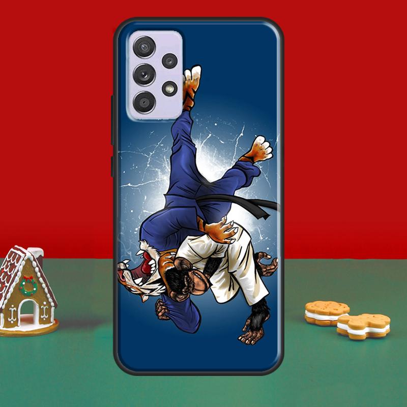 Judo Case For Samsung A52 A12 A22 A32 A42 A72 A51 A71 A50 A70 A41 A31 A11 A21S A52S Soft Cover