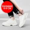 Увеличивающие рост мужские кроссовки, увеличивающие рост, внутренняя высота, увеличивающая рост на 8 см, теннисные мужские спортивные туфли, увеличивающие рост, высокое качество, большой размер 46