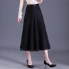 Hollow Skirt Women's 2025 Summer New High-waisted and Thin A-shaped Tutu Skirt Lace Skirt Big Swing Medium and Long Skirt