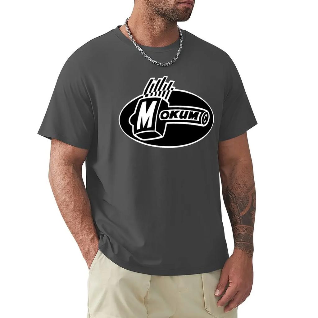 MOKUM RECORDS TShirt new edition oversized graphic tee customs design your own anime clothes Tshirt Unisex