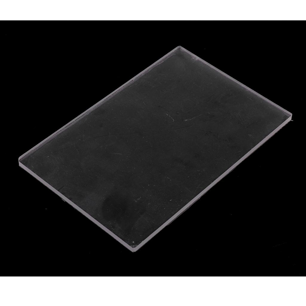 Акриловая прозрачная глина для лепки керамики, прижимная пластина