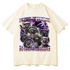 Funny Raccoon Meme Letters Print T Shirt Unisex Women Hip Hop Fashion Short Sleeve Tshirts Hot Sale 100 Cotton Tshirt Streetwear