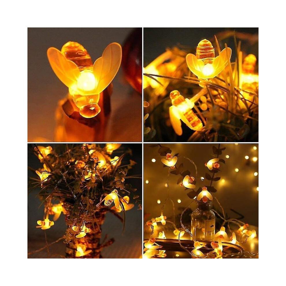 New Style Custom Garden Bee Wall Lamp Supplies Solar Night Light String Light Accessories Multi-styl