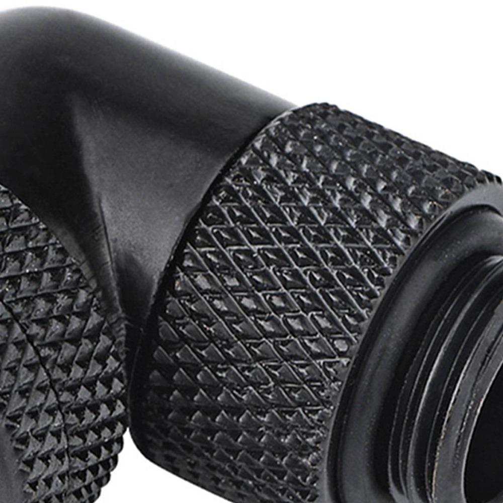 90 Degrees PC Water Cooling Fitting 14MM Brass Fitting Tube Connector Hard Tube Installation