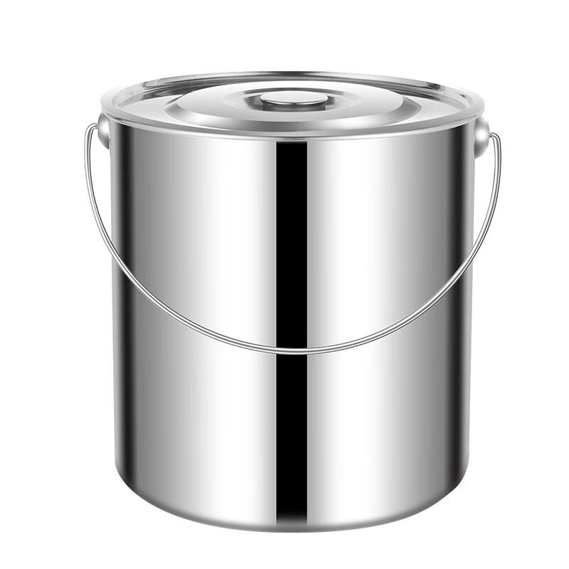 WUHE 304 Stainless Steel Water Bucket with Handle