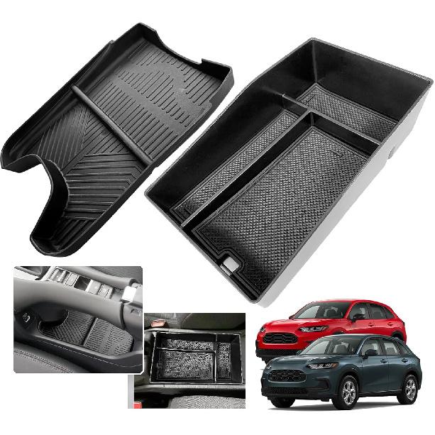 2025 2026 HRV HR-V Органайзер-поддон для центральной консоли Для Honda HR-V 2025 2024 Поддон консоли Центральный подлокотник Ящик для хранения в подлокотнике Для HRV HR-V 2026