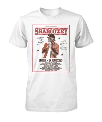 Shaboozey Europe and UK Tour 2025 Shirt Full Size Gift For Fan Unisex T-Shirt