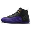 Air 12 Retro Field Purple Men Sneakers Black Metallic-Gold Taxi CT8013-057
