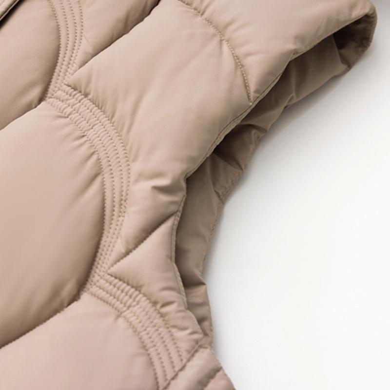 Plus Size Autumn Warm Vests for Women New Fashion Loose Women's Winter Coat Hooded Korean Style Cotton Padded Sleeveless Parka