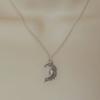 New Silver Color Sun And Moon Necklaces Chain Pair Of Celestial Best Friends Gift For Friend Long Necklaces Pendants Men Women