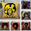 SingerJ-Jimi H-Hendrix Наволочка Короткий Плюш Диван Декоративный Подарок Дом Двусторонняя Печать Подушка