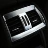 Car Interior Rear Air Conditioner Outlet Vent Frame Cover Sticker Decoration Accessories For BMW X5 F15 X6 F16 2014 2015 2016