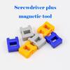 Mini 2 In 1 Screwdriver Tool Porcelain Demagnetizer Magnetizer Degausser Powerful Quickly Porcelain Demagnetization Filling Tool