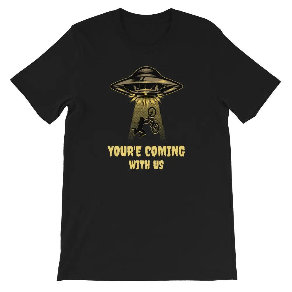 You Re Coming With Us T Shirt Alien Sassy Ufo Intergalactic Apparel
