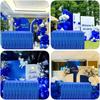 Colorful Table Skirt Tablecloths  For Party Birthday Gatherings Holiday Wedding Decorations