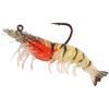 Рыболовные поддельные креветки Креветки Поддельные креветки Предварительно оснащенные рыболовные приманки - Мягкие поддельные креветки, окунь, форель, реалистичные креветки, раки, свимбейт