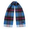ABRAHAM MOON Merino Wool Muffler 25cm - Blue Vintage Stuart