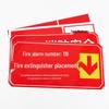 Fire Safety Warning Signage Sticker