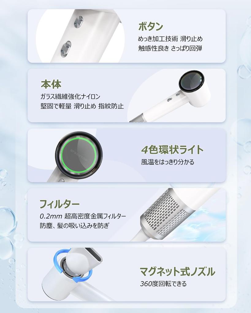 Newly Developed High Speed Hair Large Air Quick Hair 200 Million Negative Constant Temperature Hair Brushless High 24 Strong Shortened Drying NTC