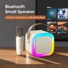 Bluetooth K12 Karaoke Machine Portable 5.3 PA Speaker System with 1-2 Wireless Microphones Home Family Singing Children's Gifts
