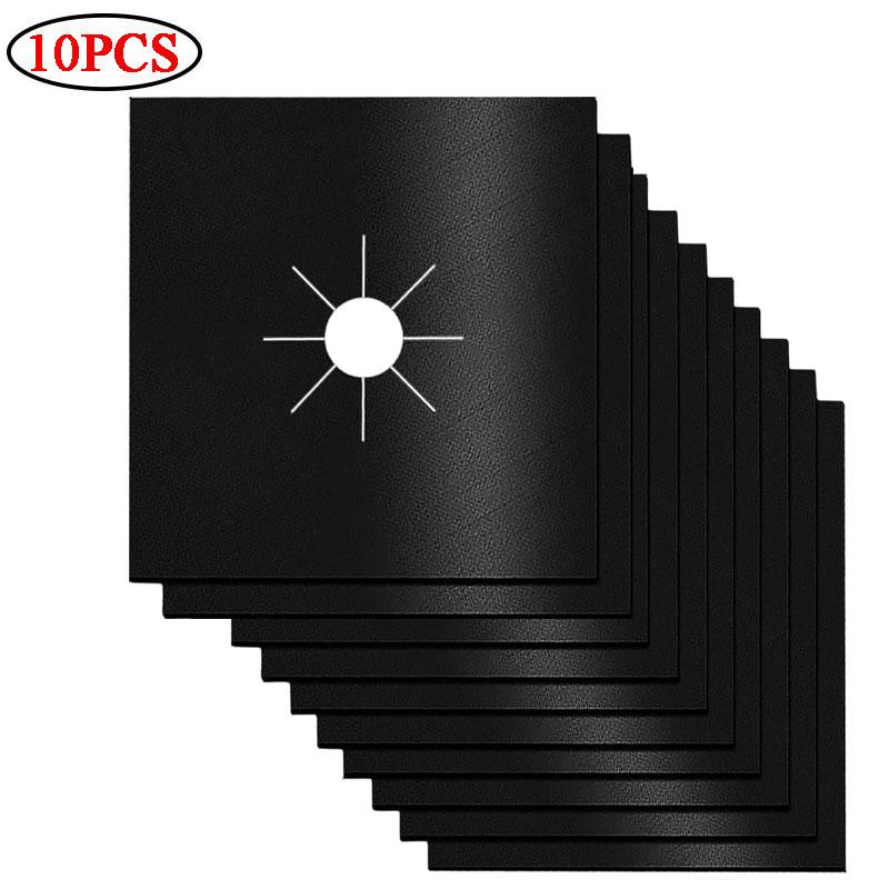 2025 Новый защитный коврик для газовой плиты Jesoo из тефлона, термостойкий, маслостойкий, легко чистящийся, кухонный гаджет в американском стиле