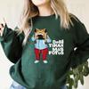 Cartoon Frog DTMF Printing Sweatshirt Debi Tirar Mas Fotos Shirt Funny Frog Pullover Unisex Long Sleeve Sweatshirts Latina Gift