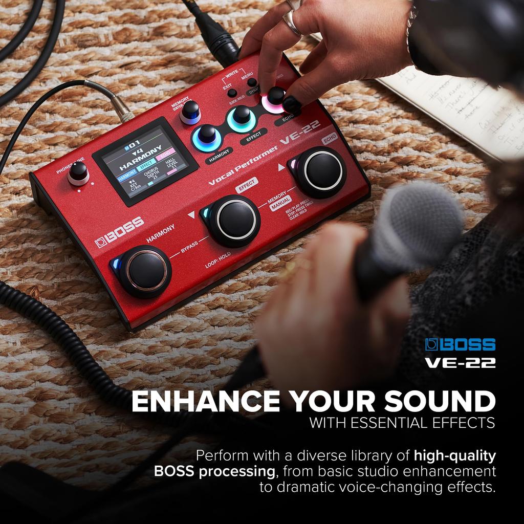 BOSS Boss Vocal Performer Vocal Effector VE-22