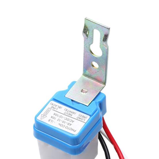 DC 12V 24V AC 110V 220V 50-60Hz Автоматический выключатель света с датчиком освещенности, фотореле