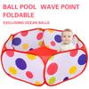 Indoor Ocean Ball Pool Children'S Bobo Pool Baby Fence Home Tent Baby Foldable Indoor Slide Shooting Ball Pool Toy