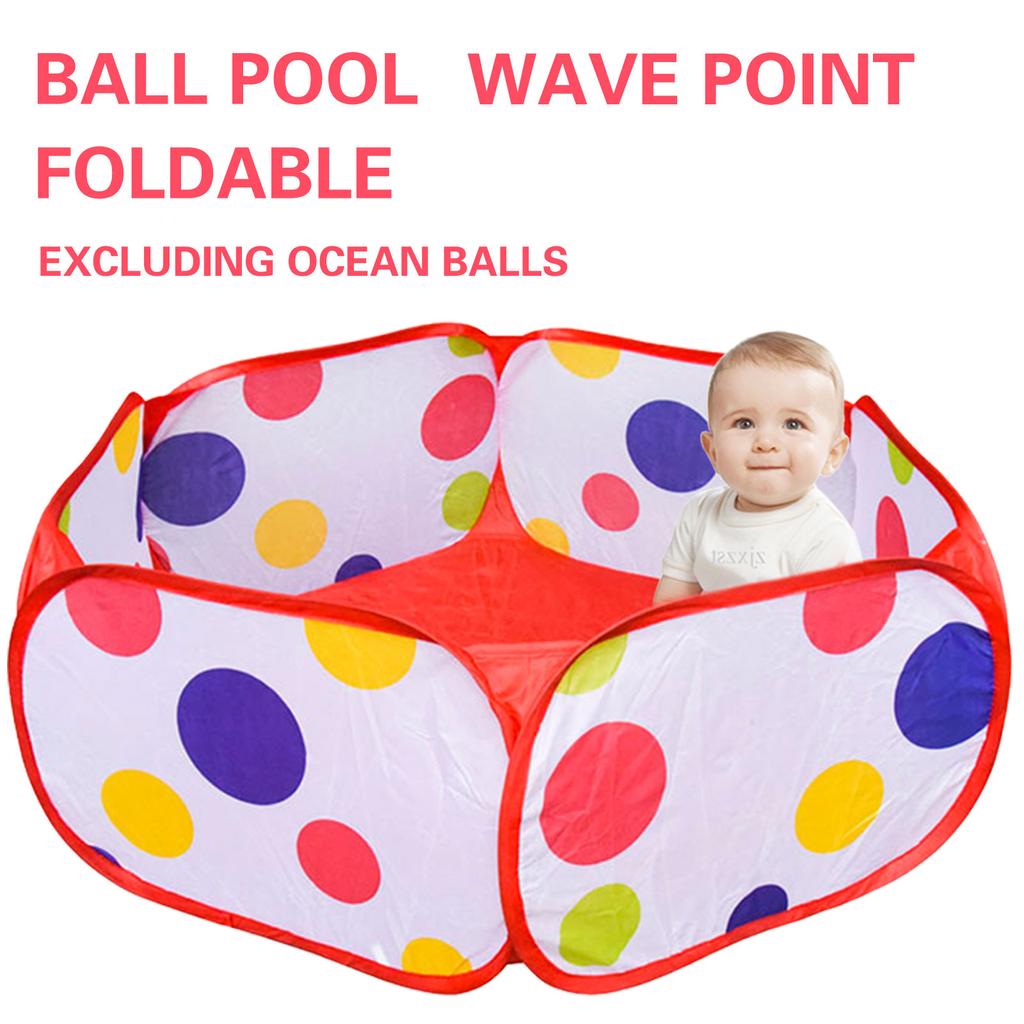 Indoor Ocean Ball Pool Children'S Bobo Pool Baby Fence Home Tent Baby Foldable Indoor Slide Shooting Ball Pool Toy
