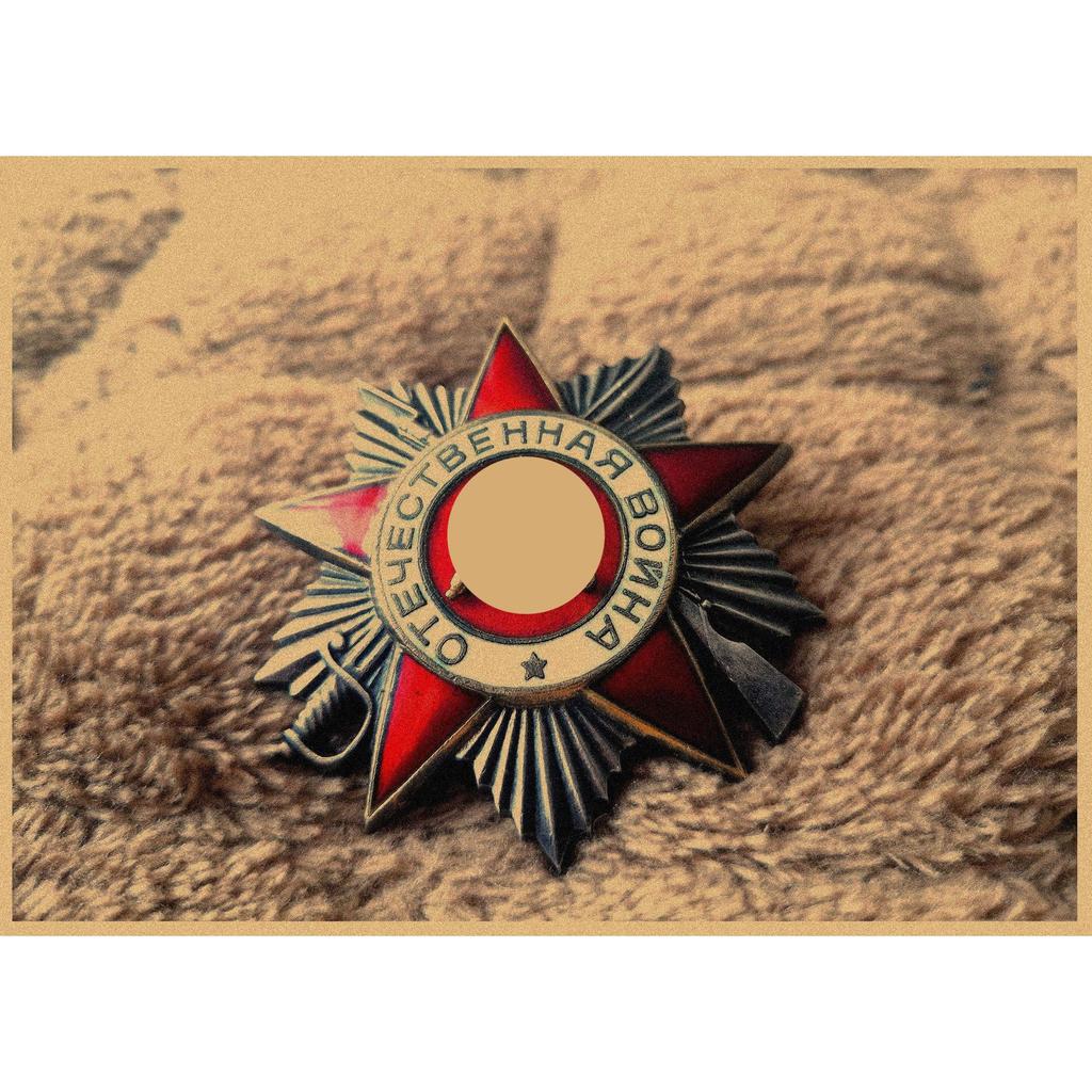 Red Revolution Retro Poster: Stalin, Lenin, Marx Soviet Era Wall Art 297