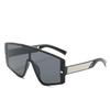 One-Piece Sunglasses, Trendy Large-Frame One-Piece Glasses