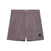 Ss24 Metallic Nylon Logo Elastic Waist Straight Leg Casual Shorts Men Shorts Pink 8015B0943-V0080