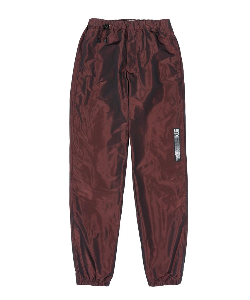 FIELDMANUAL Double Tone Track Pants Maroon