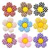 10Pcs Colorful Chrysanthemums Series PVC Shoe Charms for Shoe Decorations