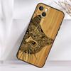 Natural Bamboo Wood Pattern Print Phone Case For iPhone 16 15 14 12 11 13 Pro Max 7 8 Plus X XR XS Max 13 12 Mini Cover