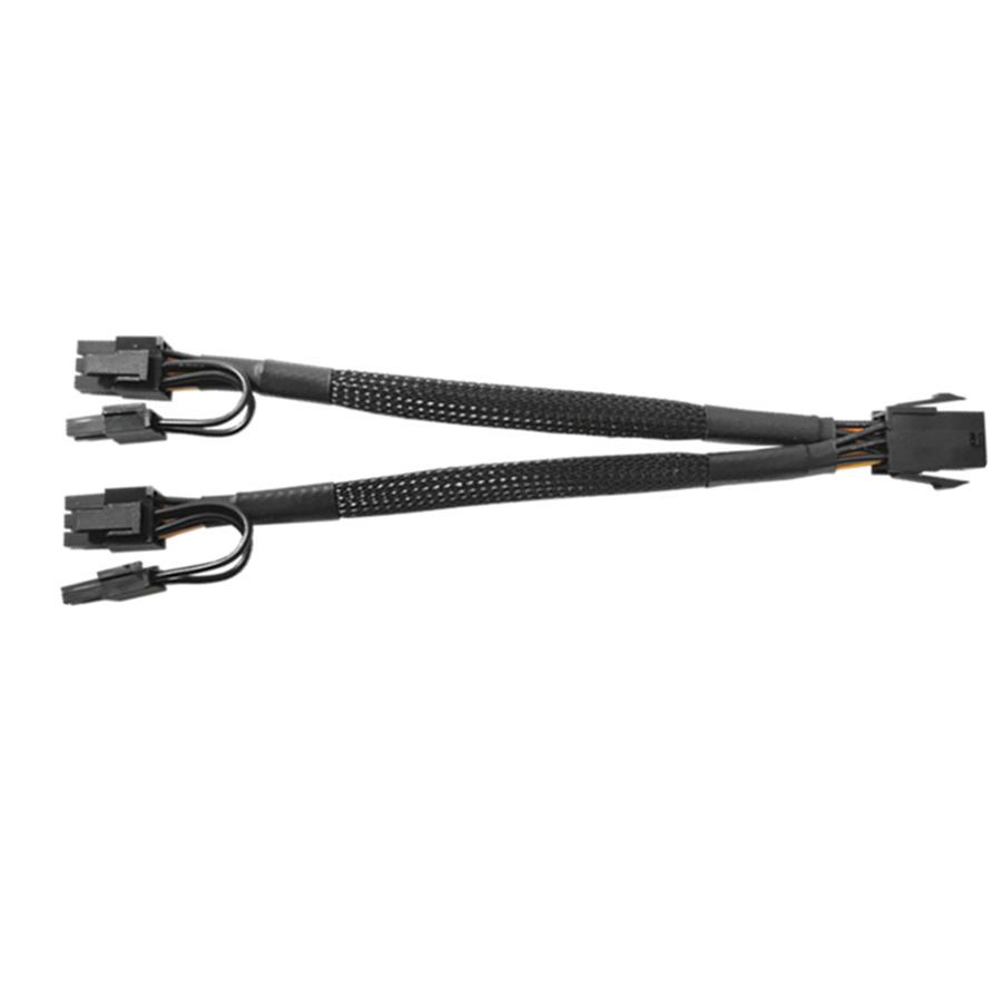 Упаковка из 10 штук PCI Express 6-pin на двойной 8-pin (6+2 контакта) Адаптер питания для видеокарты