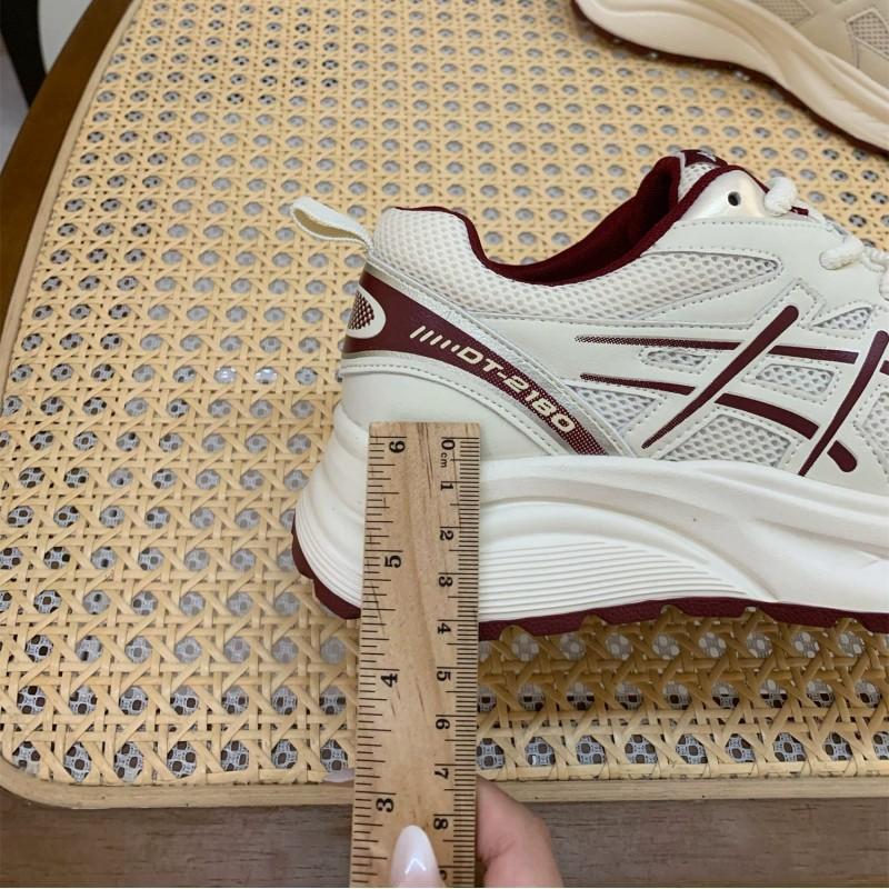 Сетчатые ножки маленькие папины кроссовки женские инс лето и осень новые дышащие на платформе повседневные туфли универсальная спортивная обувь