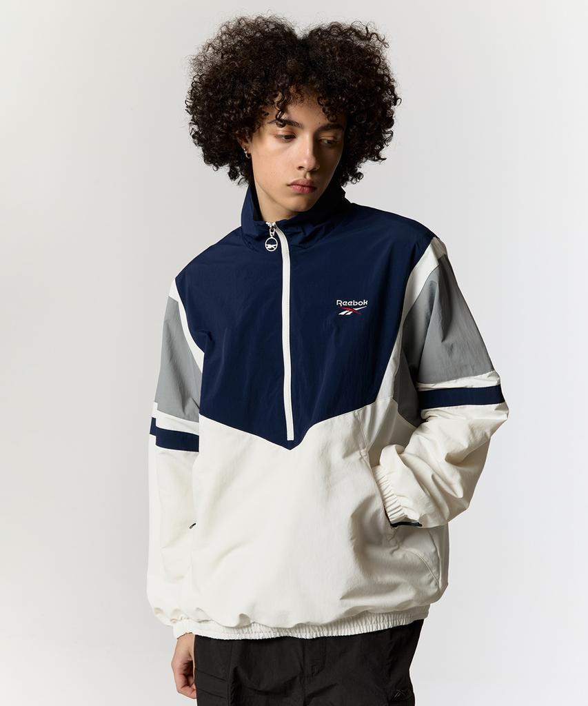 REEBOK Heritage Anorak - Navy:White