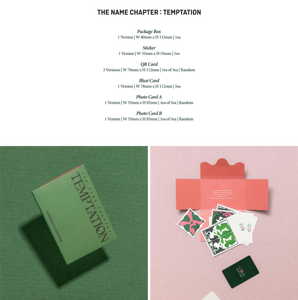 TXT Глава имени : Версия альбома Temptation Weverse