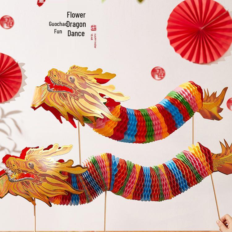 Dragon Dance Garland: Creative Children's Engagement & Wedding Photo Props